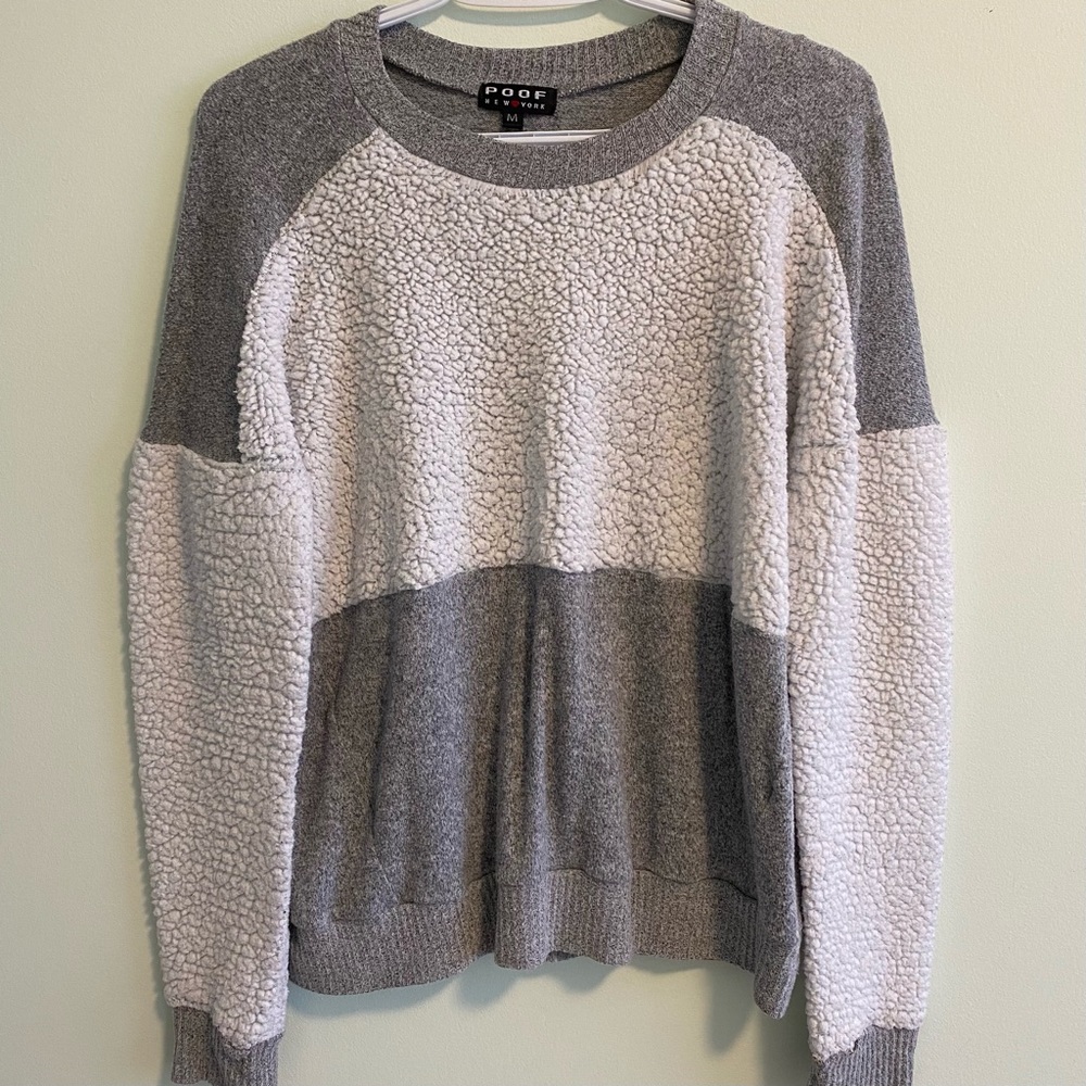 Cotton gray sweatshirt Size Medium